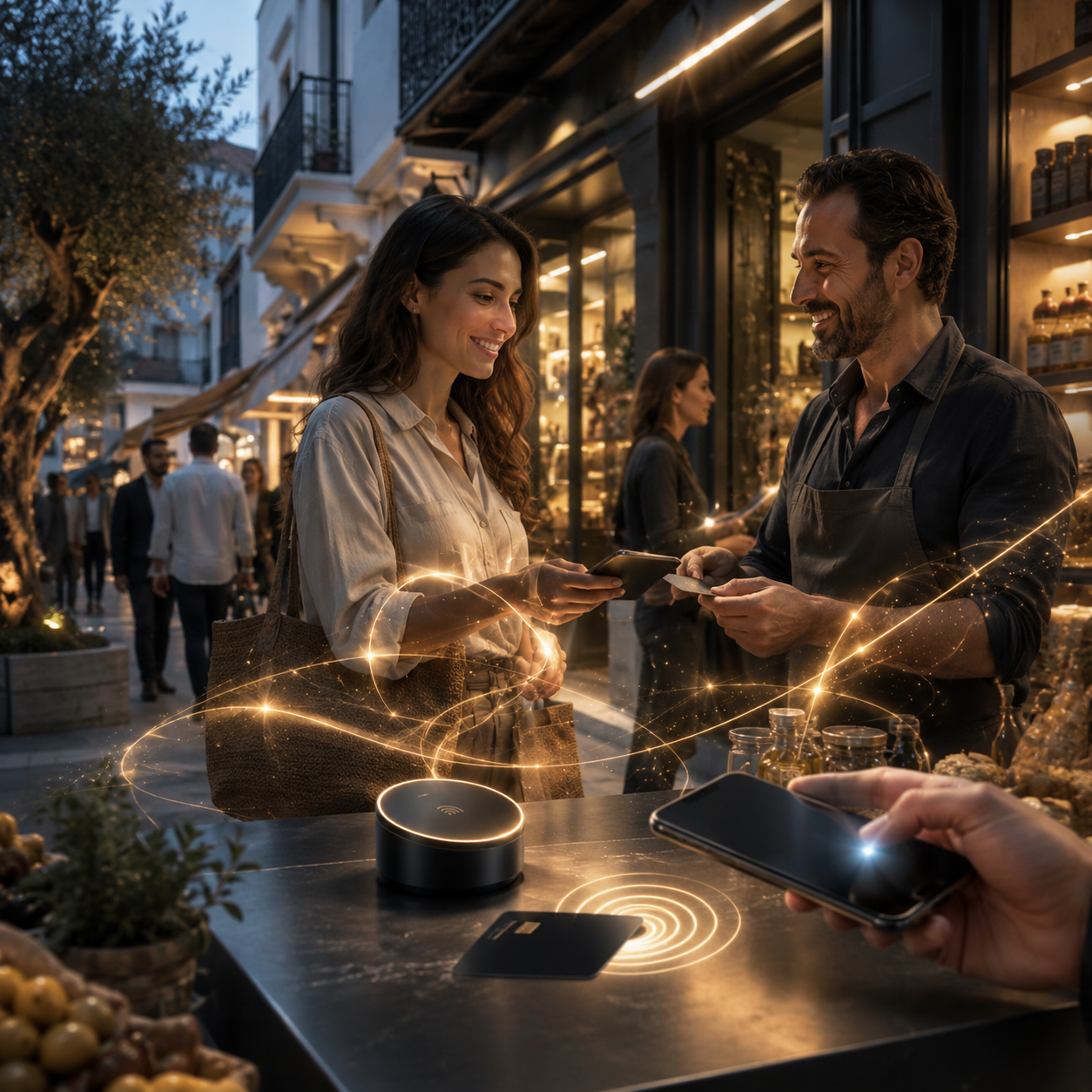 NFC για Εμπορικούς Συλλόγους